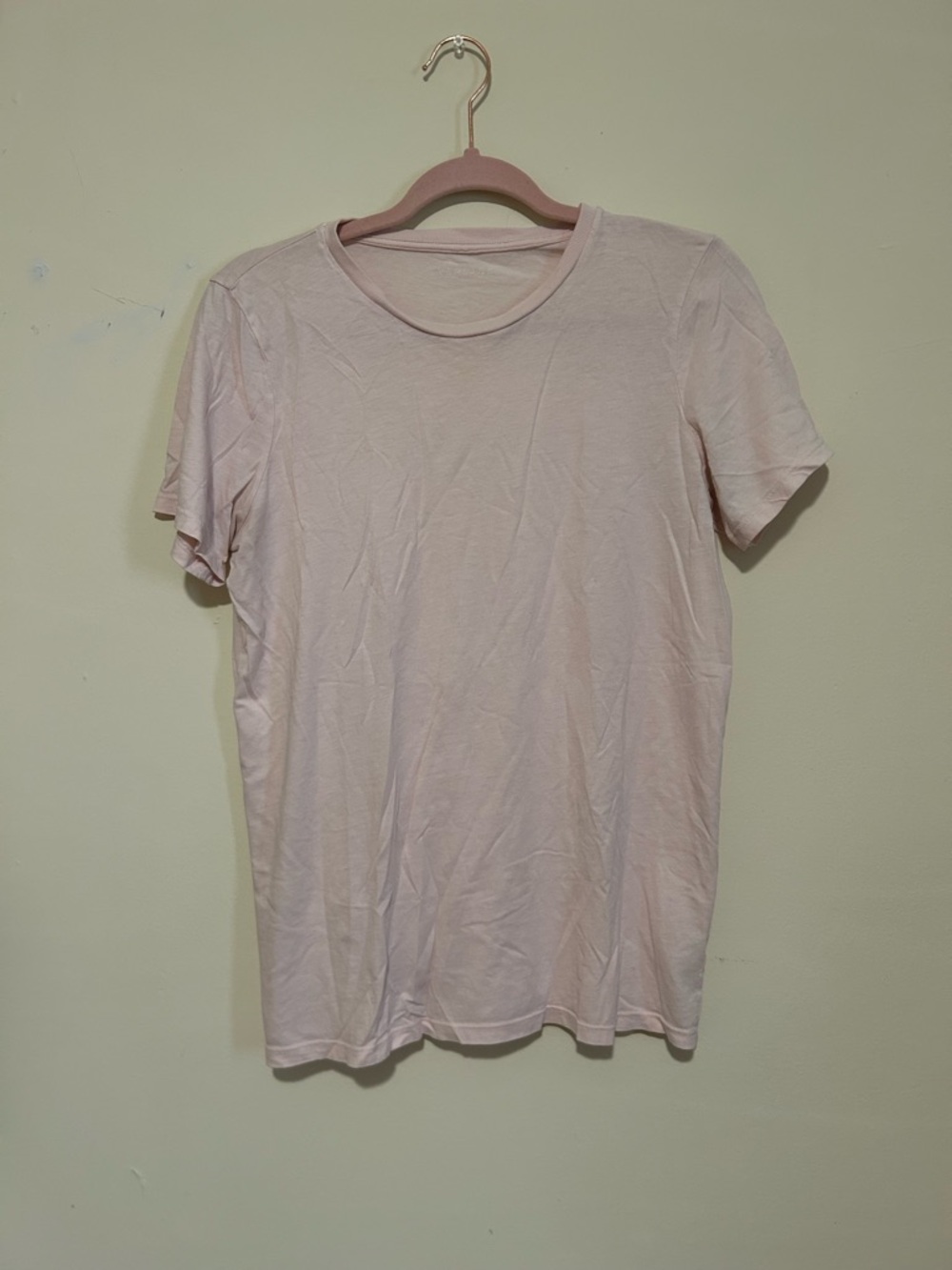 Everlane Pima Cotton Pink Tee